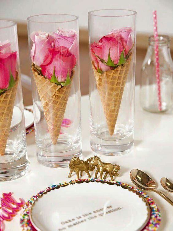Arreglos y decoración con rosas para bodas