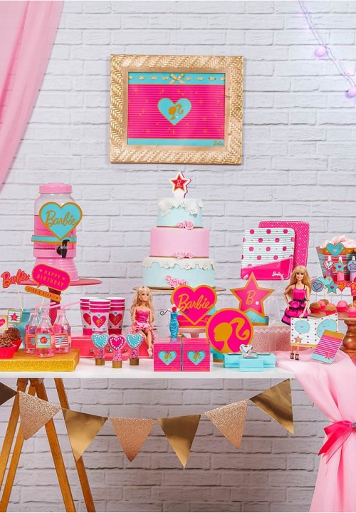 Decoración y accesorios para Cumpleaños de Barbie ✔️ Ideas