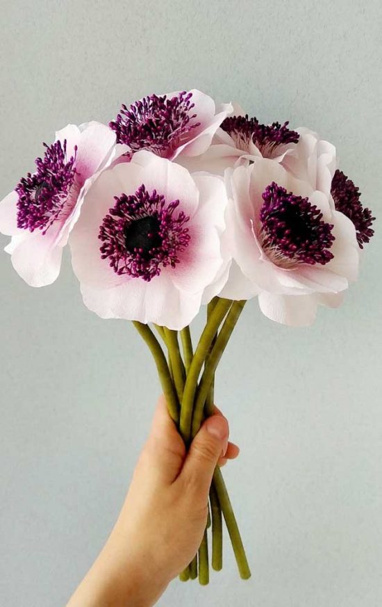 Imágenes de Flores de papel: Cómo hacer paso a paso flores con papel crepé
